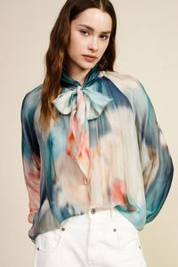 Tops: Dixie Bow Tie Blouse