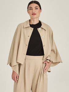 Caroline Sills: Caroline Sills Abby Cape Jacket