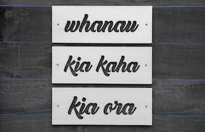 Te Reo Signs