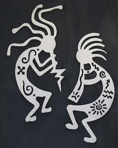 Kokopelli Flute & Trumpet Man