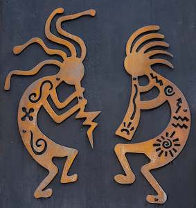 Garden: Kokopelli Flute & Trumpet