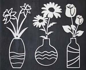 Flowers in Vases $30.00ea