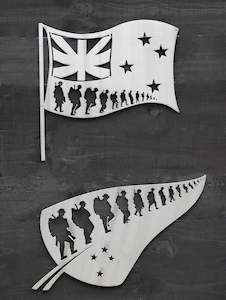 Garden: Army Fern & Army Flag