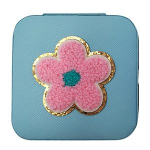 Flower Blue Jewellery Box