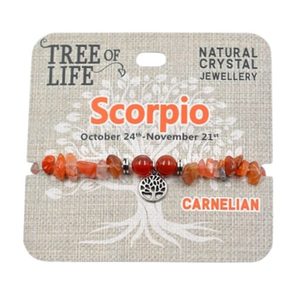 Products: Scorpio Carnelian Bracelet