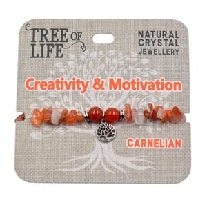 Products: Creativity & Motivation Carnelian Bracelet
