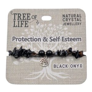 Products: Protection & Self Esteem Black Onyx Bracelet