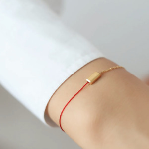 Crimson Link Bracelet
