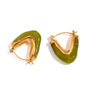 Verdant Arc Hoops