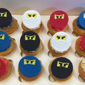 Products: Ninja Themed Cupcakes Delish Cupcakes