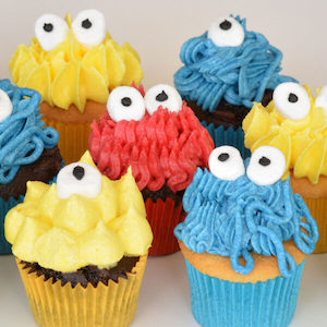 Products: Monsters Themed Cupcakes Delish Cupcakes