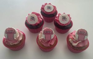 Products: Pink Shirt Day Cupcakes Delish Cupcakes