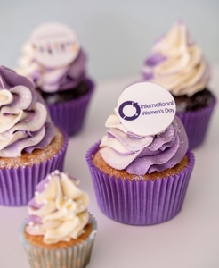 International Women's Day Delish Cupcakes