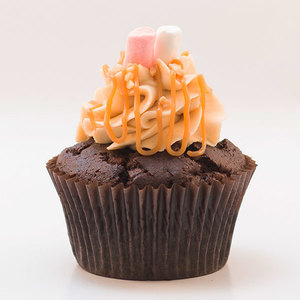 Products: Caramel Rockyroad Cupcakes Delish Cupcakes