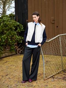 Pants: Kelsey Check Wide Leg