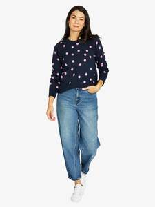 Knitwear: Spotty Pullover