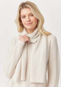 Accessories: Rib Merino Scarf
