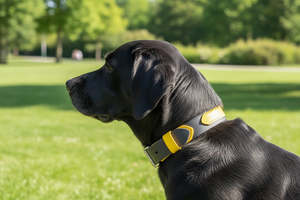 38mm Wide Accented  Biothane Dog Collars