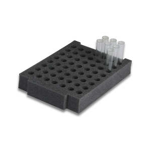 Gratnells Standard Deep 60 mm Foam Insert – Holds 56 Test Tubes (25 mm)