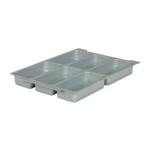 Gratnells Standard Shallow Tray Insert (6 Sections)