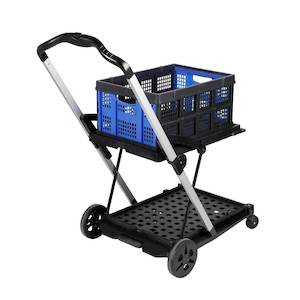 Frames Trolleys: 2 Tier Folding Trolley – Collapsible & Multi-Purpose