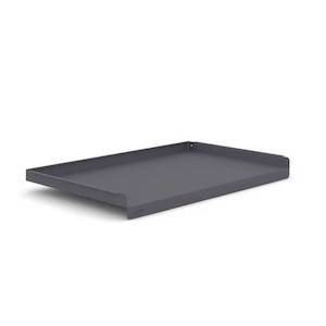 Frames Trolleys: Gratnells Science Double Shelf with Clips