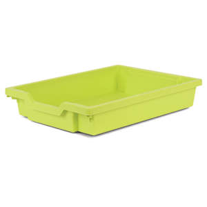 Trays: Gratnells F1 Shallow Tray Jolly Lime