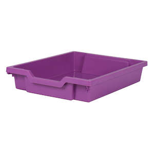 Gratnells F1 Shallow Tray Plum