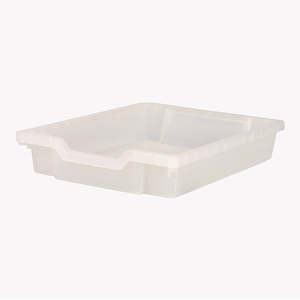 Gratnells F1 Shallow Tray Translucent