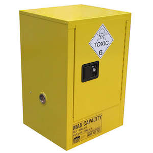 Toxic Storage Cabinet 30L, 1 shelf
