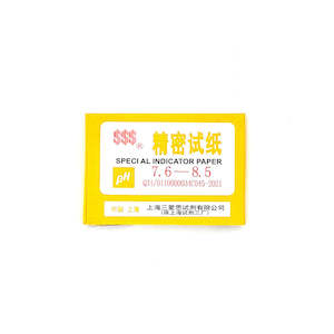 Indicator Paper Narrow Range pH 7.6-8.5 SSS Brand