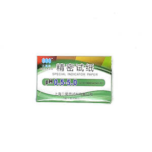 Indicator Paper Narrow Range pH 0.5-5.0 SSS Brand