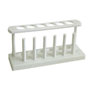 Laboratory Racks: Test Tube Rack PP 6x25mm Tubes