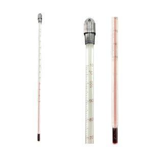 Thermometer Red Spirit -10 To 110 300mm