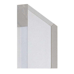 Trans-Lucid Glass Prism Right-Angled Trapezoid