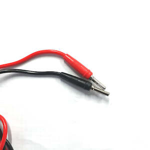 TEST LEAD (BANANA CABLE) PAIR RED+BLACK 550MM