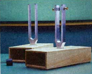 Sound Waves: Tuning Fork Resonance Box, set/2 Superior