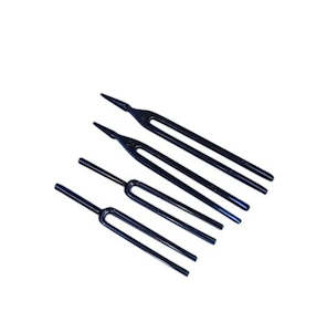 Tuning Fork, Blued Steel, G, 384Hz