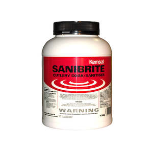 Sani Brite Glasswash Powder 4.5kg