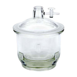 Sundry Glassware: Dessicator Glass With Vacuum Tap 160mm