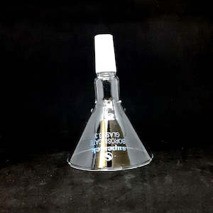 Laboratory Funnels: Powder Funnel Glass 80mm 19/32 fitting