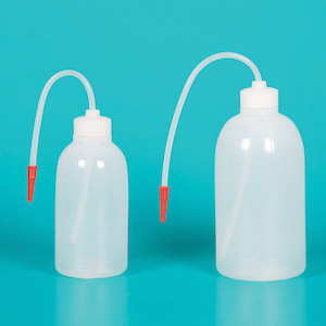 Wash Bottle 250ml with Spout On Top LDPE