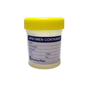 Bottles 2: Sample Bottle PP Label Translucent 70ml