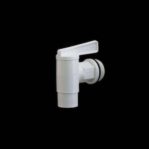 Bulk Liquid Storage: Tap For Bulk Storage Containers - White Wide Mouth