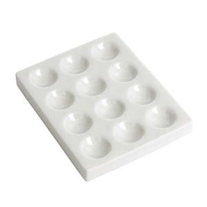 Spotting Tiles White Plastic