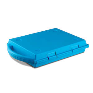 Clearance Sale: Gratnells SmartCase Cyan Blue with Liner Foam – Portable Storage (6.5L Capacity)