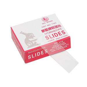 Microscope Accessories: Microscope Slides – Plain Glass (Pack of 50)
