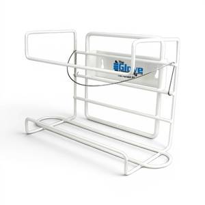 Protective Ware: Single Tier Wall Mount Glove Dispenser – Powder Coated Steel