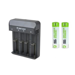 Products: NIGHT SABER CHARGER G4 + 2 X 18650 BATTERY — Delta Mike