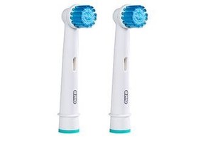 Products: Oral-B Sensitive Electric Toothbrush Head (2 Pack) - Dental